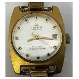 Vintage Tissot Visodate Automatic SeastarSeven & Wittnauer Womens Wrist Watches