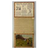 Vintage 1942 & 1947 MINNESOTA Paper & Cordage Calendar Pamplets (In Protective Sleeve)