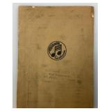 Misc. VIntage Columbia & Victor Records Music Menus & more