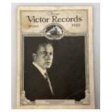 Misc. VIntage Columbia & Victor Records Music Menus & more