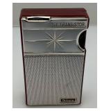 Vintage Oritone Transistor Radio With Carrying Case (Works)