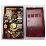 Vintage Oritone Transistor Radio With Carrying Case (Works)