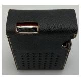 Vintage Oritone Transistor Radio With Carrying Case (Works)