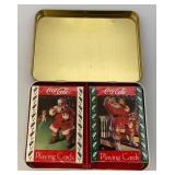 Misc. Vintage Coa-Cola Collectibles Including Sign, Playing Cards & More