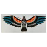 Vintage Chinese Falcon Kite In Original Box (Very Cool)