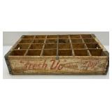 Vintage 7UP Wooden Soda Crate