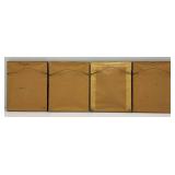 Vintage Framed Behind Glass J. Macdonald Henry Charcoal Lithography Prints 8 1/4" x 10 1/4"