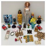 Misc.Vintage Miniature Collectibles Toy Lot Including SMURFS & More