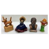 Misc.Vintage Miniature Collectibles Toy Lot Including SMURFS & More
