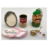 Misc.Vintage Miniature Collectibles Toy Lot Including SMURFS & More