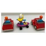 Misc.Vintage Miniature Collectibles Toy Lot Including SMURFS & More