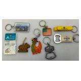 Misc.Vintage Miniature Key Chain Collectibles Lot & More