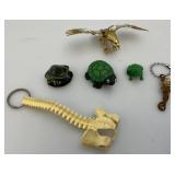 Misc.Vintage Miniature Key Chain Collectibles Lot & More
