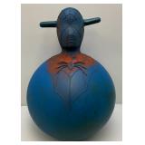 1978 Marvel Comics Spider-Man Hop Bouncy Ball Rubber Toy