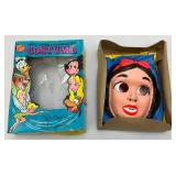 1982 Ben Cooper Walt Disney Character Costume "Snow Whte" In Original Box (Box Clear Plastic Torn & Box Show Wear