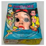 1982 Ben Cooper Walt Disney Character Costume "Snow Whte" In Original Box (Box Clear Plastic Torn & Box Show Wear