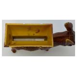 Vintage Plastic Donkey Cigarette Dispenser (Works) 7" x 7" x 2"