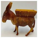 Vintage Plastic Donkey Cigarette Dispenser (Works) 7" x 7" x 2"