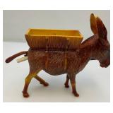 Vintage Plastic Donkey Cigarette Dispenser (Works) 7" x 7" x 2"