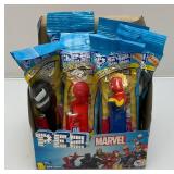 Vintage Marvel Pez Dispensers In Original Counter Display Box & The Grinch (NIB)