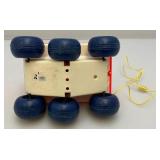 Misc. Vintage Toys Including Bouncing Buggy, Fisher Price Tiny Teddy Xylphone Pull Toys, Snp,Crackel & Pop & More