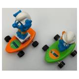 Vintage Collectible Smurfs & Smurf Ahoy Game In Original Box (Seem Complete)