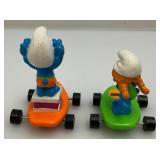 Vintage Collectible Smurfs & Smurf Ahoy Game In Original Box (Seem Complete)