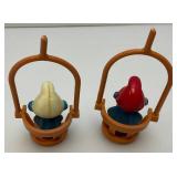 Vintage Collectible Smurfs & Smurf Ahoy Game In Original Box (Seem Complete)