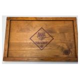 Misc. Vintage Advertisement Pieces Including Red Dot Popcorn Tin, Pears Soap Washboard & More