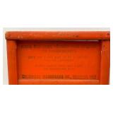 Misc. Vintage Advertisement Pieces Including Red Dot Popcorn Tin, Pears Soap Washboard & More