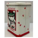 Misc. Vintage Advertisement Pieces Including Red Dot Popcorn Tin, Pears Soap Washboard & More