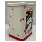 Misc. Vintage Advertisement Pieces Including Red Dot Popcorn Tin, Pears Soap Washboard & More