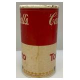 Misc. Vintage Advertisement Pieces Including Red Dot Popcorn Tin, Pears Soap Washboard & More
