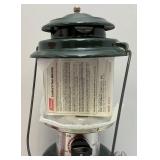 Vintage Coleman Lantern With Plastic Carrying Case In Original Box
