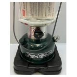 Vintage Coleman Lantern With Plastic Carrying Case In Original Box