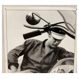 Vintage Tin Elvis Sign 12 1/2" x 16"