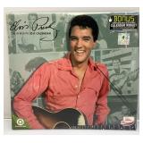 Framed Behind Glass ELVIS PRESLEY Stamp & Stamp Print (Factory Sealed)