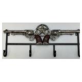 Lone Star Gun Coat Rack 9" x 21"