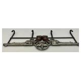 Lone Star Gun Coat Rack 9" x 21"