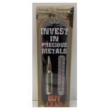 Invest In Precious Metals,  Buy Lead Thermometer (NIB)