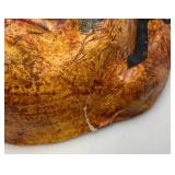 Vintage Chinese Paper mache Mask 8" x 8 1/2"