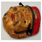 Vintage Chinese Paper mache Mask 8" x 8 1/2"