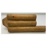 Vintage Myan Pottery Flute (Very Cool) 9" L x 4" W x 3"H