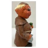 Vintage Helco Brand 9" Friar Monk Bobblehead Nodder West Germany