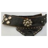 Vintage Hopalong Cassidy Leather Kids Holster With Cap Gun