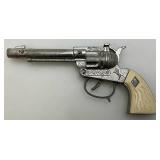 Vintage Hopalong Cassidy Leather Kids Holster With Cap Gun