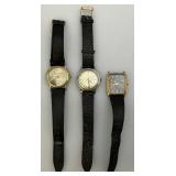 Misc. Vintage Wrist Watches Some Parts And More