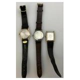 Misc. Vintage Wrist Watches Some Parts And More