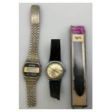 Misc. Vintage Wrist Watches Some Parts And More