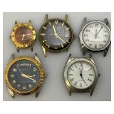 Misc. Vintage Wrist Watches Some Parts And More